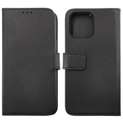 Plånboksfodral Magnetskal Svart till iPhone 14 Pro