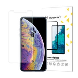 Heltäckande Skärmskydd i härdat glas till iPhone XS